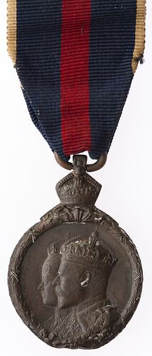 Medal - Coronation of King Edward VII, Great Britain, 1902 - Obverse