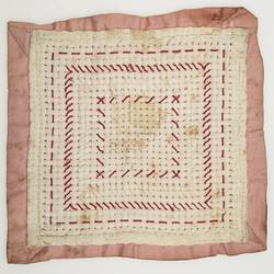 Sampler - Embroidered, J.W. Haysom, 1912