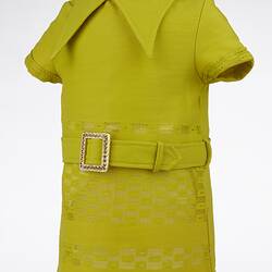 Dress - Child's, 'Skybird', Green Nylon, circa 1960-1970