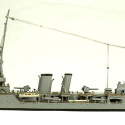 Naval Ship Model - Light Cruiser, HMS Diomede, 1941