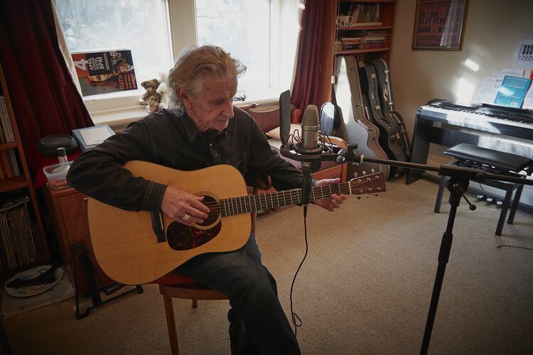 Recording an Album & Working, Macleod, 21 May 2020