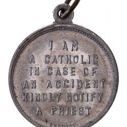 Medal - Australian Religious, Roman Catholic Church, Australia, pre 1976