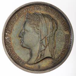 Medal - Melbourne International Exhibition, Silver, Victoria, Australia, 1880