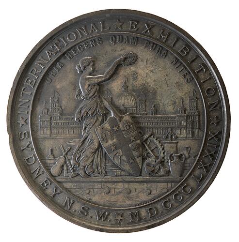 Medal - International Exhibition, Sydney, Silver Prize, 1879 AD