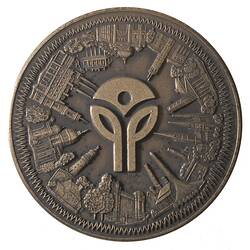 Medal - Victoria's 150th anniversary, 1984-5
