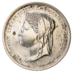 Medal - Melbourne International Exhibition, Silver Prize, J. Walker, Australia, 1880