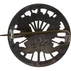 Medal - League of Victorian Wheelmen, Membership, 1898 - 1899 AD