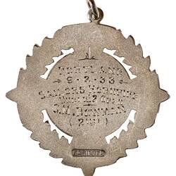 Medal - Scottish Dancing Prize, Portland, 1933 AD