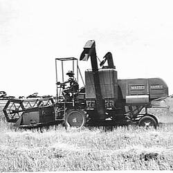 Photograph - H.V. McKay Massey Harris, Farm Equipment Manufacture & Field Trials, Nullawil, Victoria, Dec 1953