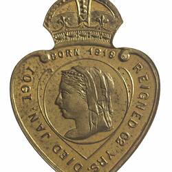 Medal - Death of Queen Victoria, 1901 AD