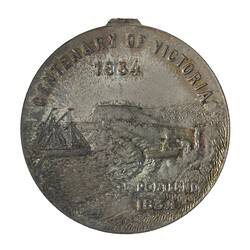 Medal - Melbourne Centenary, Victoria, Australia, 1934-1935