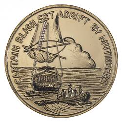 Medal - Bicentenary of the Mutiny on the Bounty, 1989 AD
