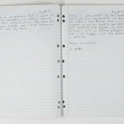 'Gratitude Journal' - Written During COVID-19 lockdowns, Kofi Aden, Melbourne, July-November 2020