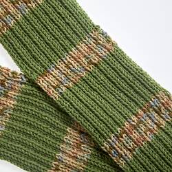 Knitted Scarf, Light Green - by Diana Pullin for the Knit One Warm One Project during COVID-19, Croydon, Victoria, 23 March 2021