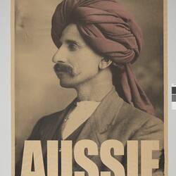 Poster - Monga Khan 'Aussie', Peter Drew, South Australia 2016