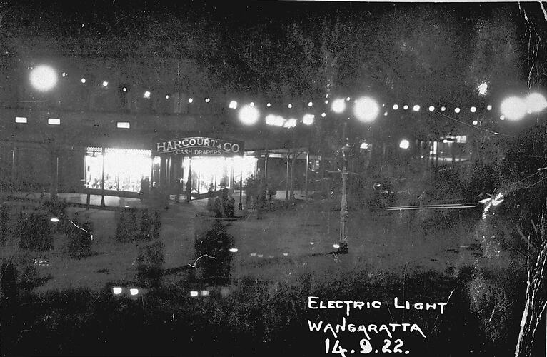 ELECTRIC LIGHT, WANGARATTA, 14.9.22