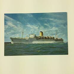 HT 54790, Postcard - SS Arcadia, 1967 (MIGRATION), Document, Registered