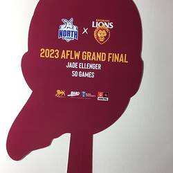 Fan Waver - AFL Women's (AFLW) Competition Grand Final, Brisbane Lions ...