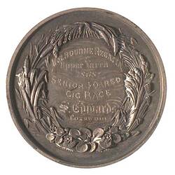 Medal - Melbourne Regatta, Victoria, Australia, 1868