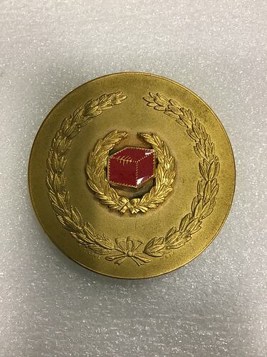NU 49845, Medal - Anti-Football League medal presented to Prime Minister Harold Holt, 1967 (SPORT), Object, Registered