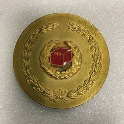 NU 49845, Medal - Anti-Football League medal presented to Prime Minister Harold Holt, 1967 (SPORT), Object, Registered