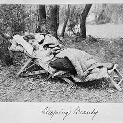 Photograph - 'Sleeping Beauty', by A.J. Campbell, Ferntree Gully, Victoria, 1905