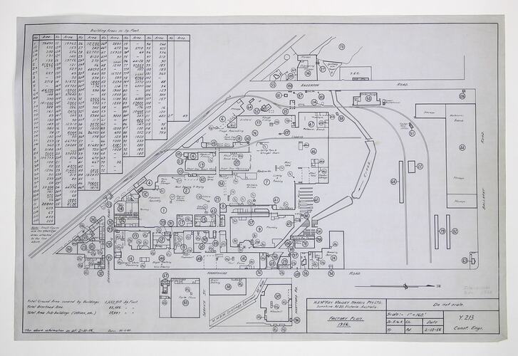 McKay Plan - Factory Plan 1956