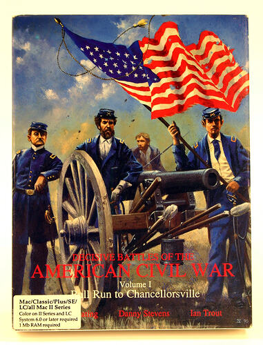 Computer Game - American Civil War, Vol I, Apple Software