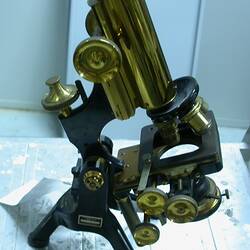 Microscope with Box - Watson Routine, circa 1910