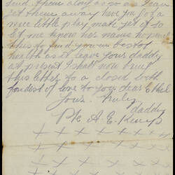 Letter - Private Albert Edward Kemp To Ethel Kemp, Personal, 7 Aug 1917