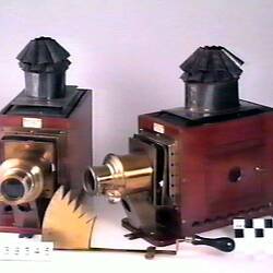 Two Projector Set - Newton & Co, Magic Lantern, 1880s