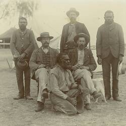 Photograph. Kaytetye, Arrernte. Barrow Creek, Central Australia, Northern Territory, Australia. 22/06/1901