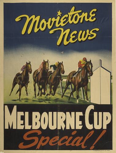 Movietone News, Melbourne Cup Special, 1940s