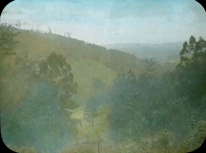 Lantern Slide - Kallista, Victoria, Date Unknown. [BA 1643]