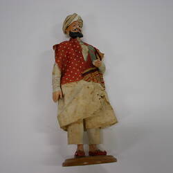 Indian Figure - Mohammedan Gentleman, Pune, Clay, circa 1880