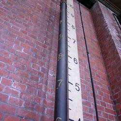 Indicator Column & Scale Board - Well No.4 Depth Gauge, South Engine Room, circa 1923