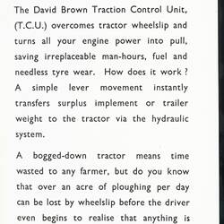 David Brown 900 Tractor