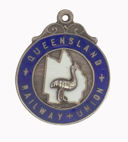 Badge - Queensland Railway Union