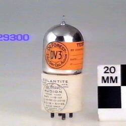 Electronic Valve - De Forest Audion, Triode, Type DV3, circa 1925