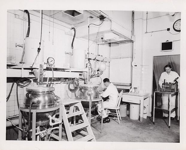 Photograph - Kodak Australasia Pty Ltd, Experimental Emulsion Mixing, Abbotsford, Victoria, 1953
