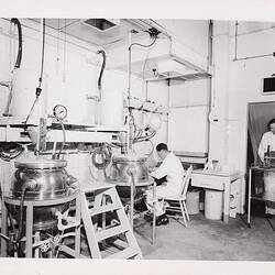 Photograph - Kodak Australasia Pty Ltd, Experimental Emulsion Mixing, Abbotsford, Victoria, 1953