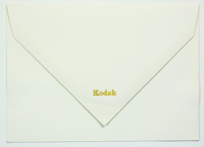 Envelope -  Kodak Australasia Pty Ltd, Kodak Stationary Used for the Official Opening of Kodak Factory in Coburg, 1961