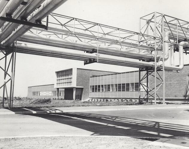 Photograph - Kodak Australasia Pty Ltd, Front Entrance to Building 7, Testing, Kodak Factory, Coburg, 1959
