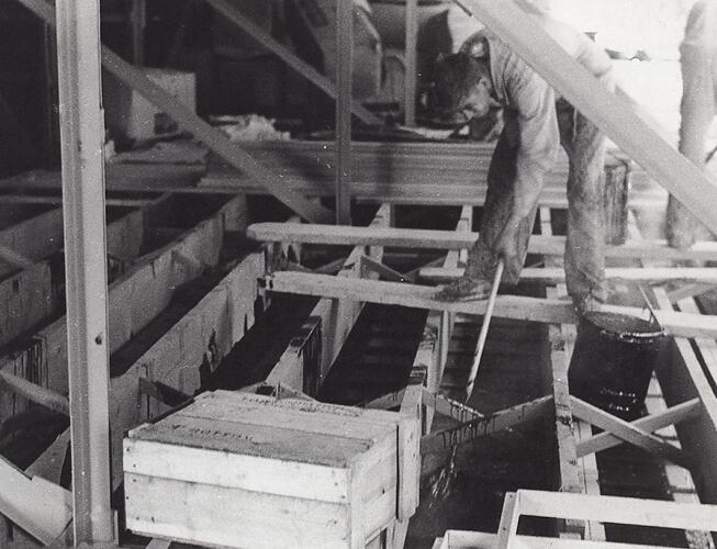 - Kodak Australasia Pty Ltd, Construction of Kodak Factory, Ceiling Space of Building 5 Sheet Film, Coburg, 1958
