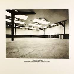 Photograph - Interior of Centennial Hall, Royal Exhibition Building, Melbourne, 1980