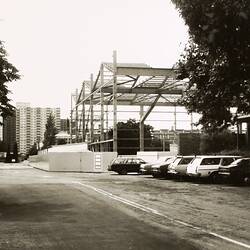 Photograph - Construction of Centennial Hall from West, Exhibition Building, Melbourne, 1979