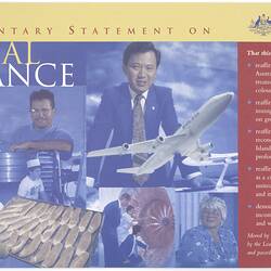Poster - Racial Tolerance, Australian Immigration Kit, Commonwealth of Australia, 1997