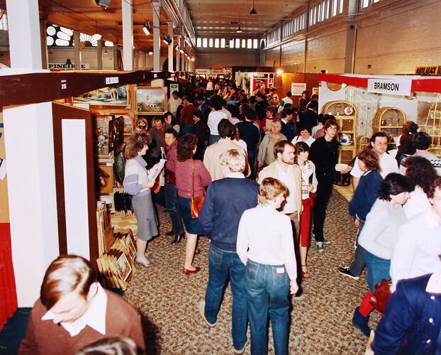Photograph - Sun News Pictorial Homes Show, Great Hall, Royal Exhibition Building, Aug 1984