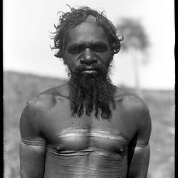 Kaytetye man, Barrow Creek, Central Australia, June-July 1901.