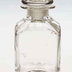 Glass Bottle - S. Woolfield, Portable Toiletries Set, Glasgow, Scotland, 1852